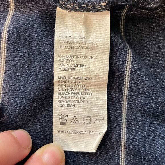 Van Heusen Men's Blue Casual Short Sleeve Pullover Collared Polo Shirt Size XXL - Picture 4 of 7